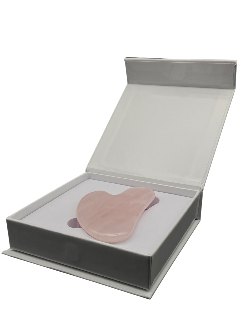 Gua Sha-Stein Rosenquarz