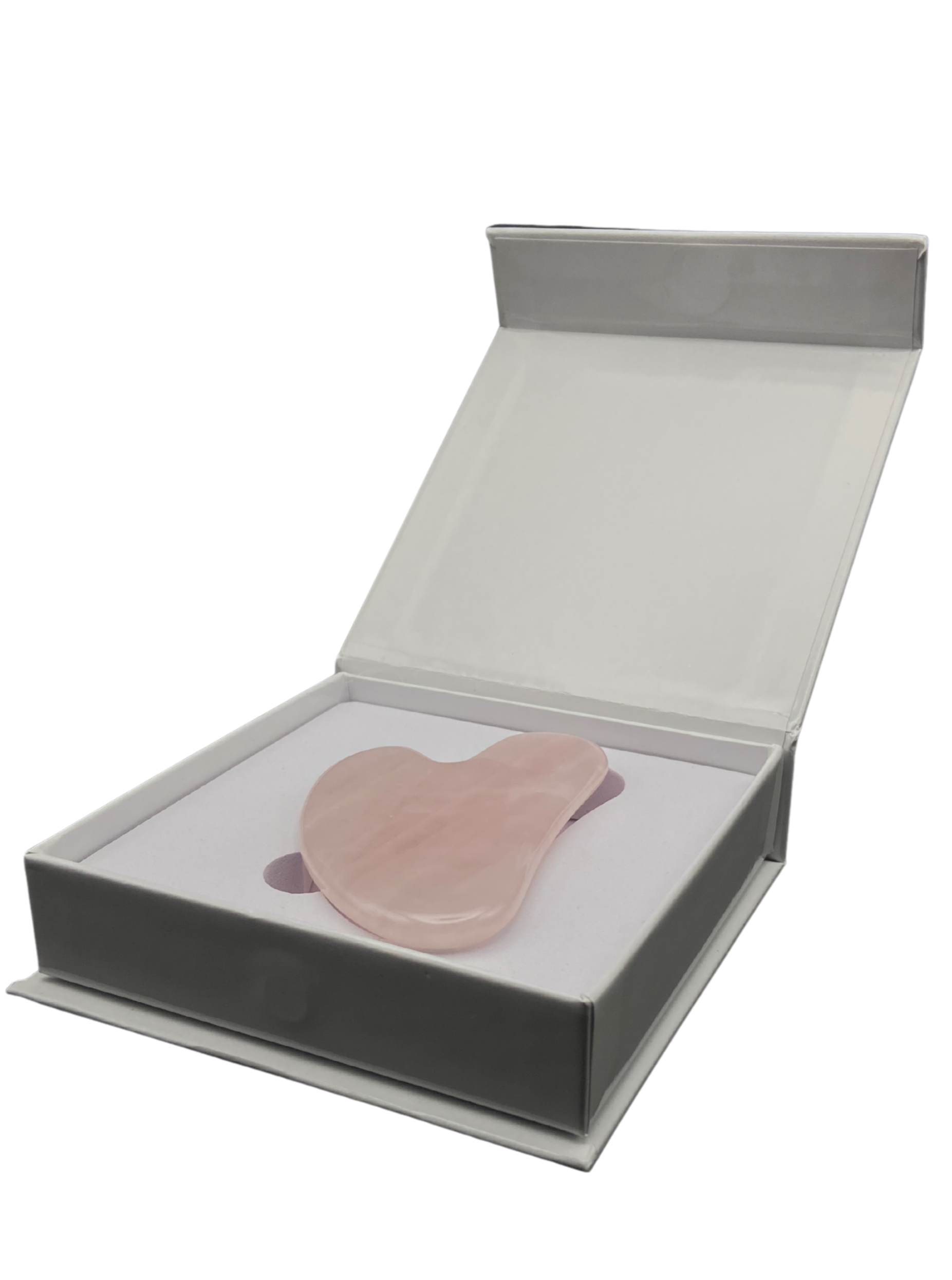 Gua Sha-Stein Rosenquarz