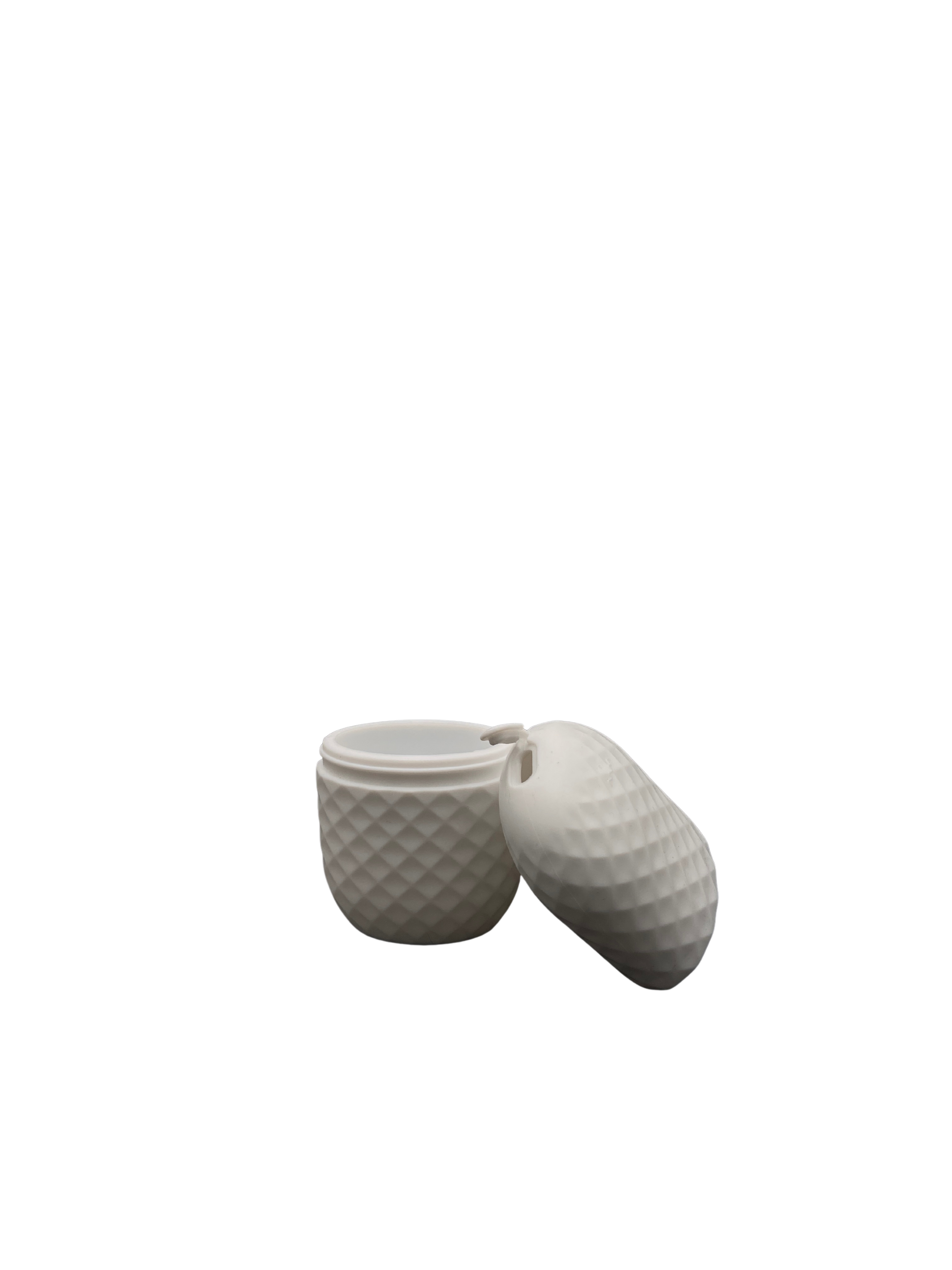 Eisroller Silikon Weiß