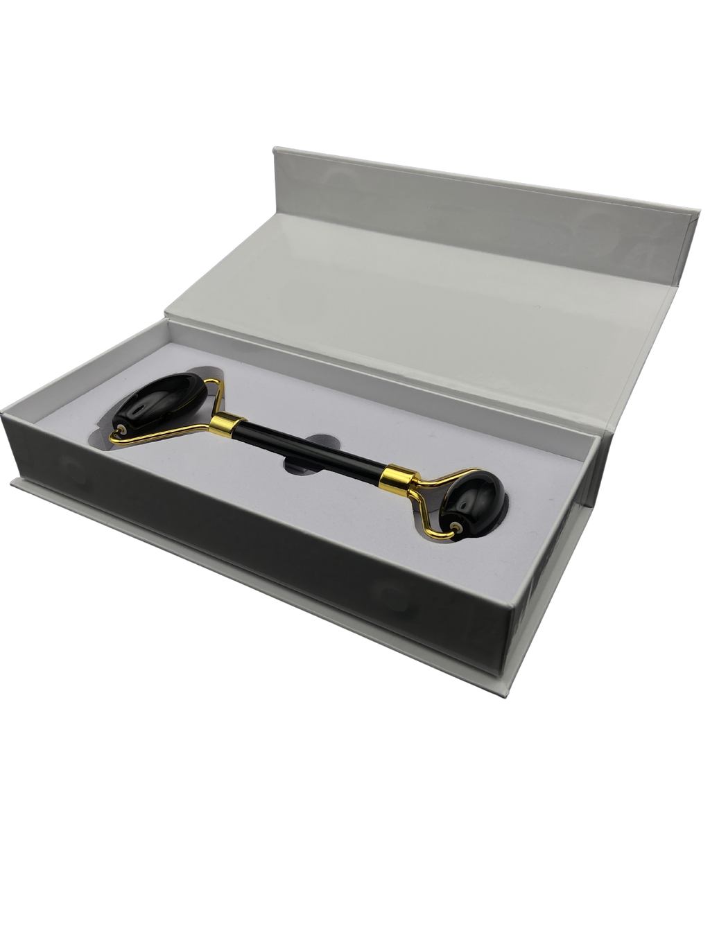 Massage-Roller Schwarzer Obsidian
