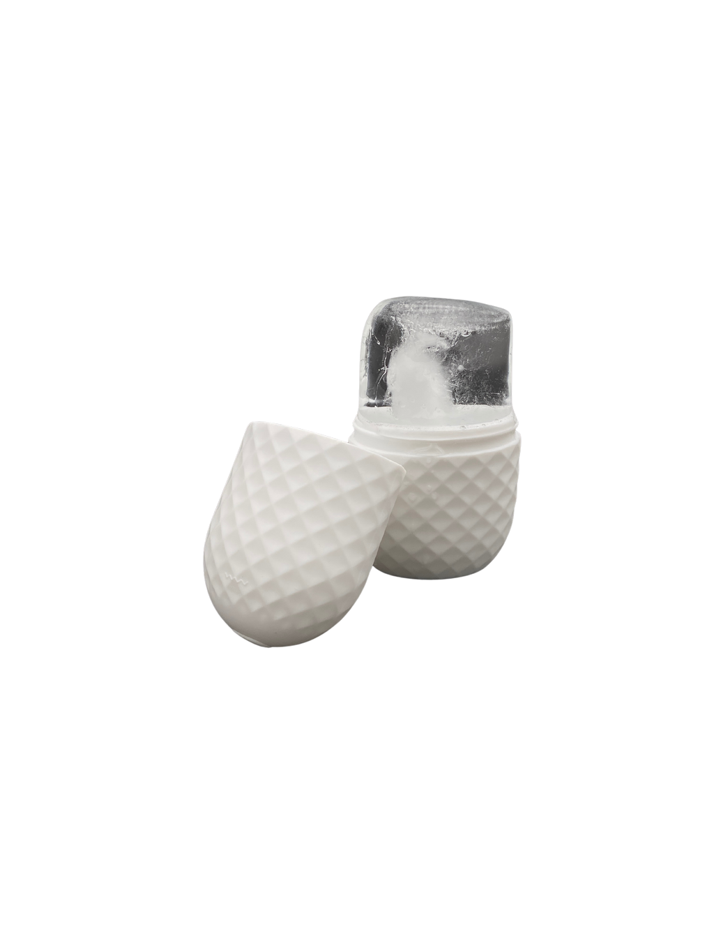 Eisroller Silikon Weiß